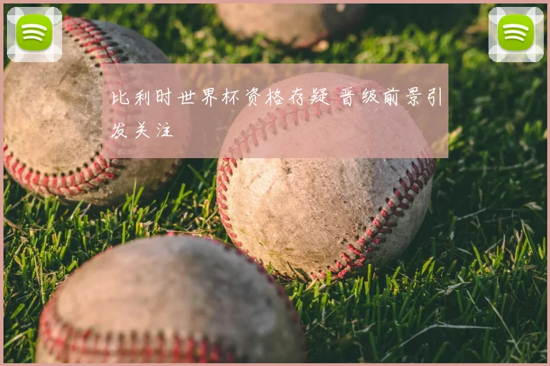 比利时世界杯资格存疑 晋级前景引发关注